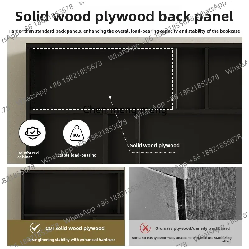 Book Shelf Wall and Bookcase 6 - Home Office With Library recension och pris