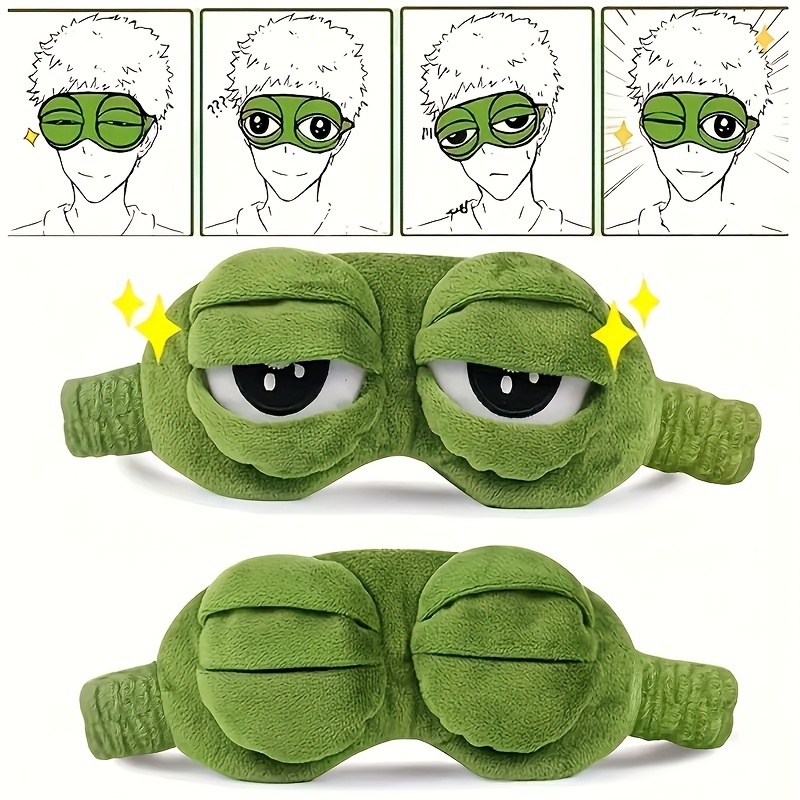 Sleep Eye Mask 3D Cute Frog Fu - Home Office Gadgets recension och pris