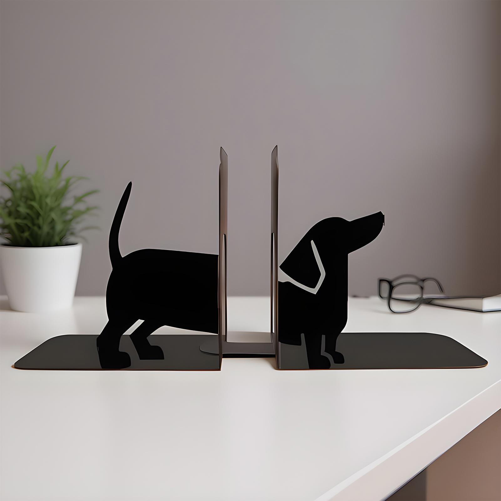 Decorative Bookends Metal Stop - Home Office With Library recension och pris