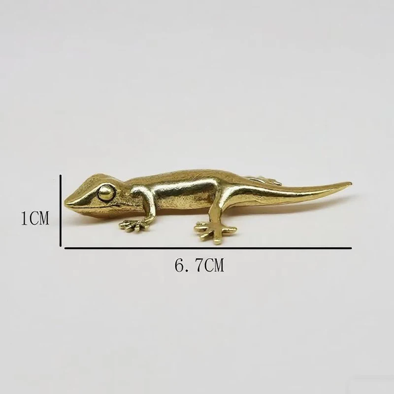 Handmade Bronze Retro Gecko Li - Home Office Gadgets recension och pris