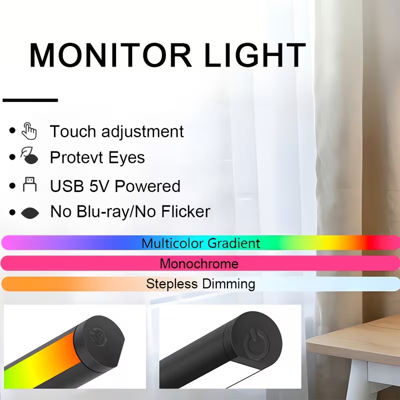 LED Computer Screen Hanging Li - Home Office Gadgets recension och pris