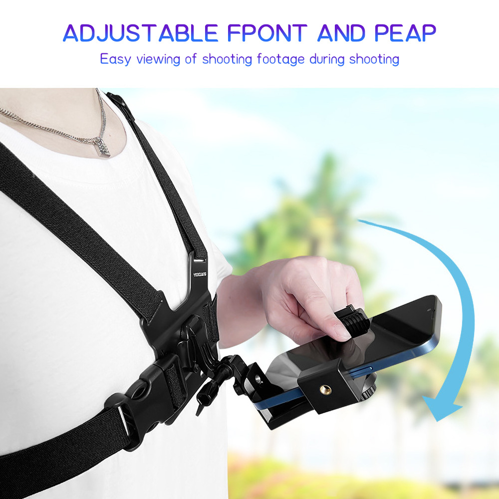 Chest Mount Phone Strap Holder - Home Office Gadgets recension och pris