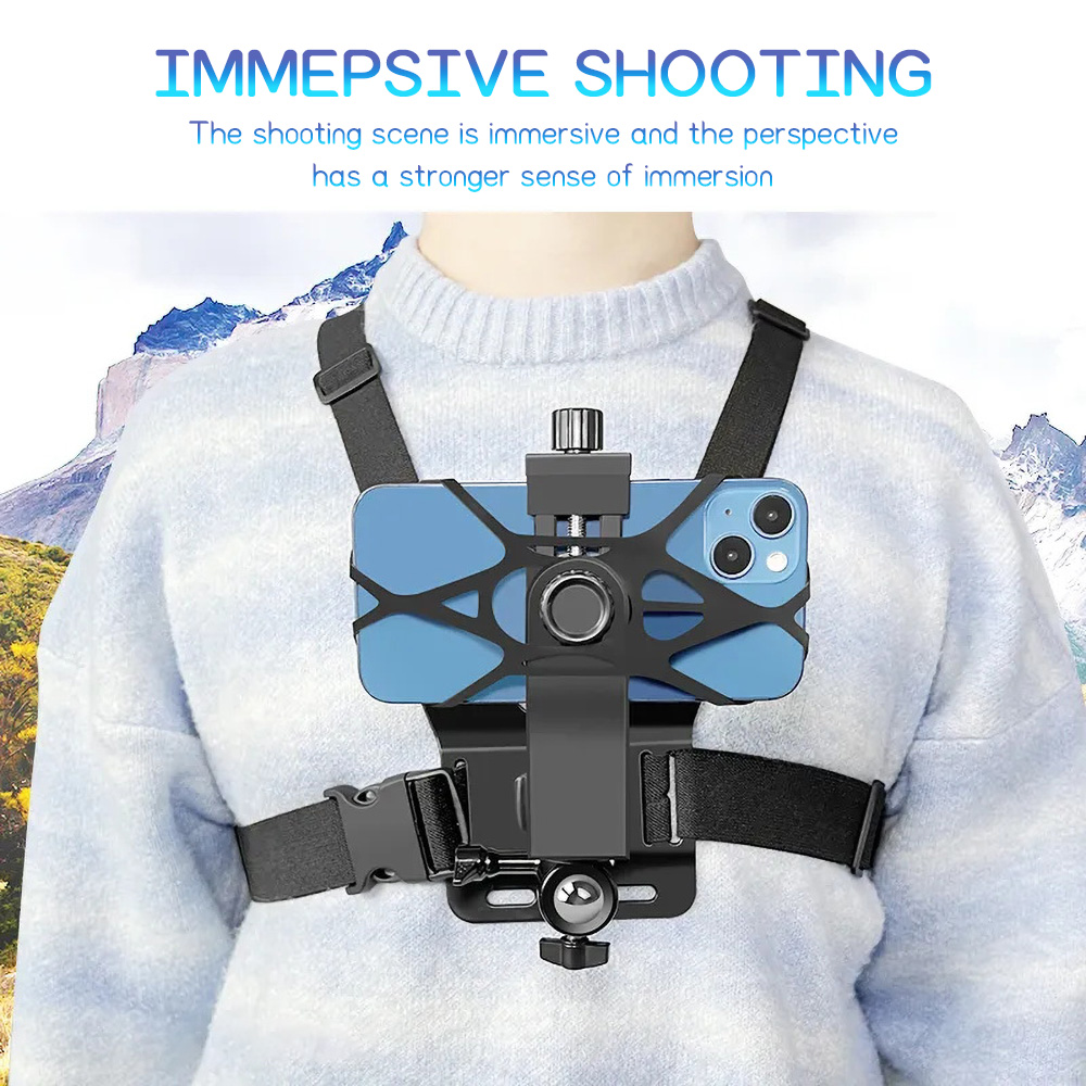 Chest Mount Phone Strap Holder - Home Office Gadgets recension och pris