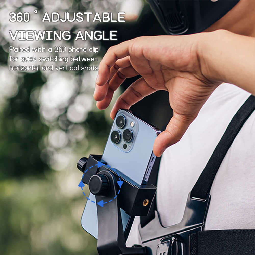 Chest Mount Phone Strap Holder - Home Office Gadgets recension och pris